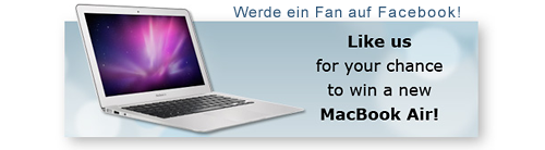 Griffin, win a new MacBook Air! Facebook Link.