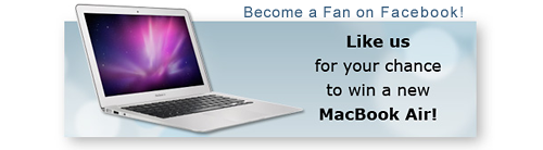 Griffin, win a new MacBook Air! Facebook Link.