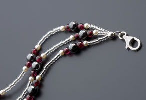 Exemple d'usage PowerNylon: Bracelet