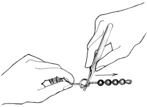 Example: Necklace - knotted or not Example: Necklace - knotted or not