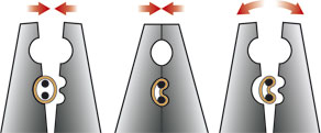 How to work with Crimp Tubes, Crimping stage one How to work with Crimp Tubes, Crimping stage one