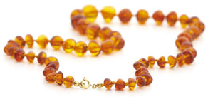 Example of use, Natural Silk: Necklace