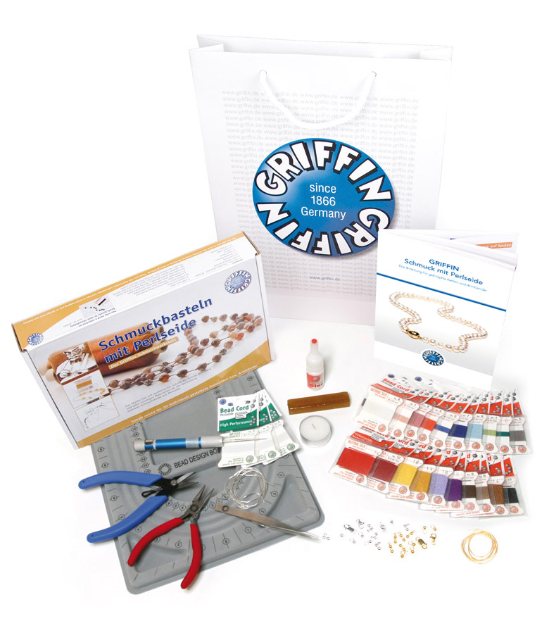 Material-Sets, Schmuckbasteln mit Perlseide