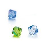 Crystal-Cut Glass Beads